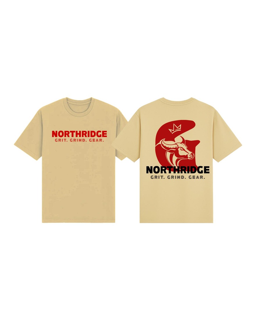 Northridge Oversized Shirt โ Typography โ 1