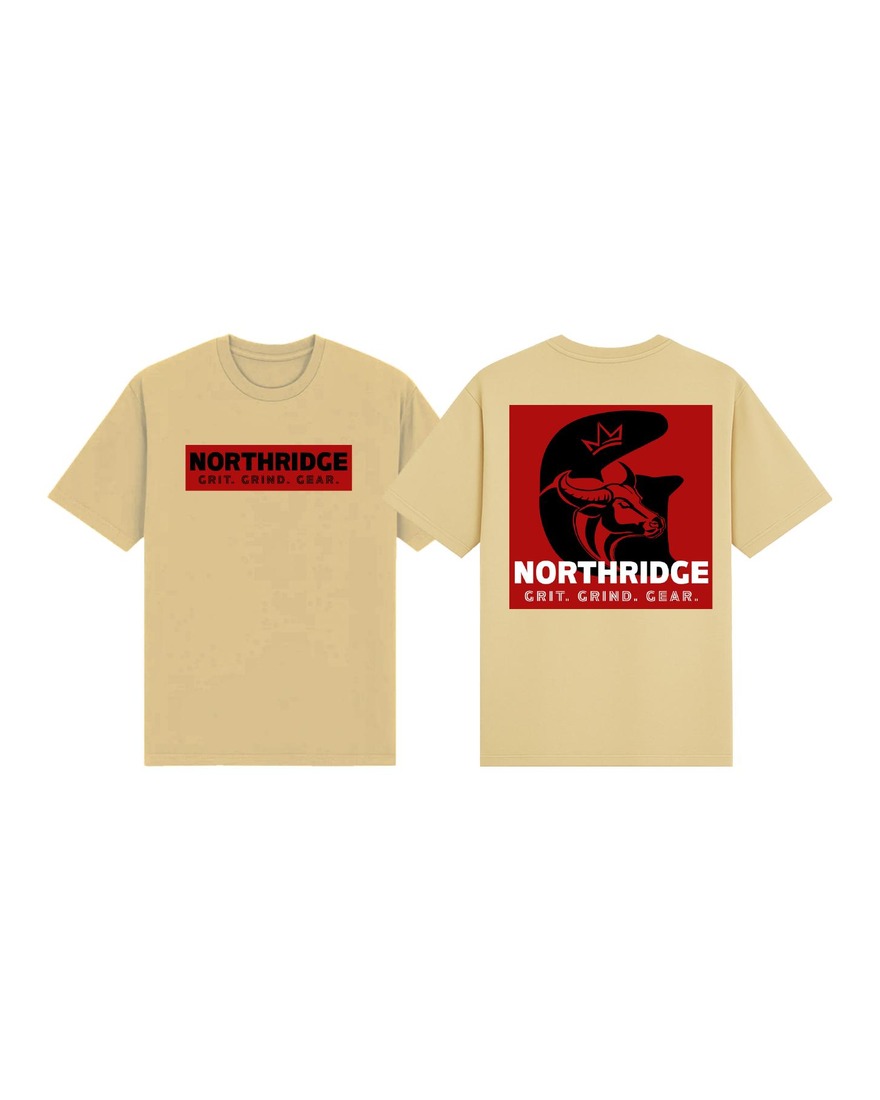 Northridge Oversized Shirt โ Typography V2 โ 1