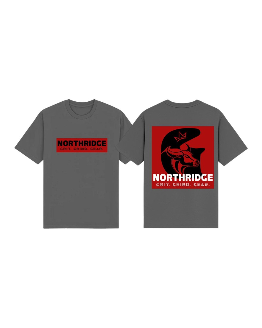 Northridge Oversized Shirt — Typography V2 — 2