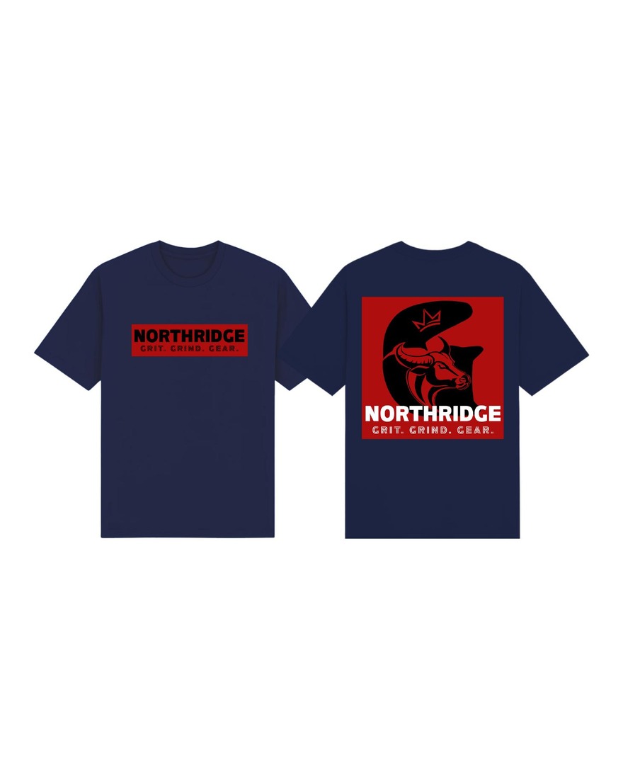 Northridge Oversized Shirt — Typography V2 — 3