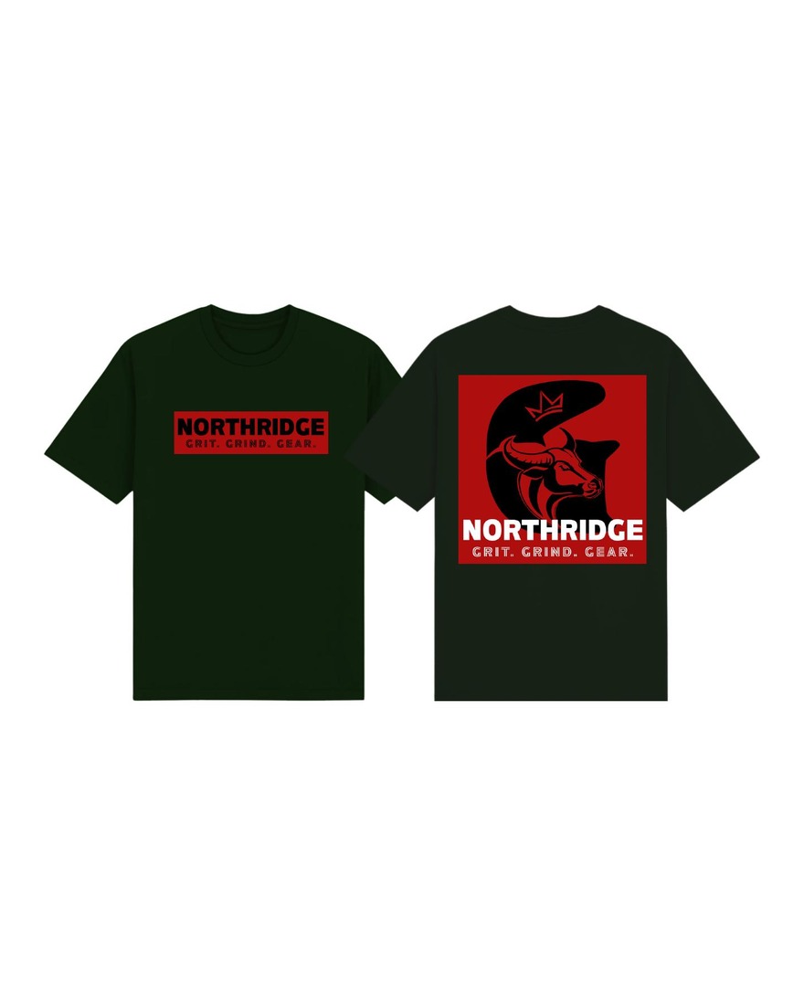 Northridge Oversized Shirt — Typography V2 — 4