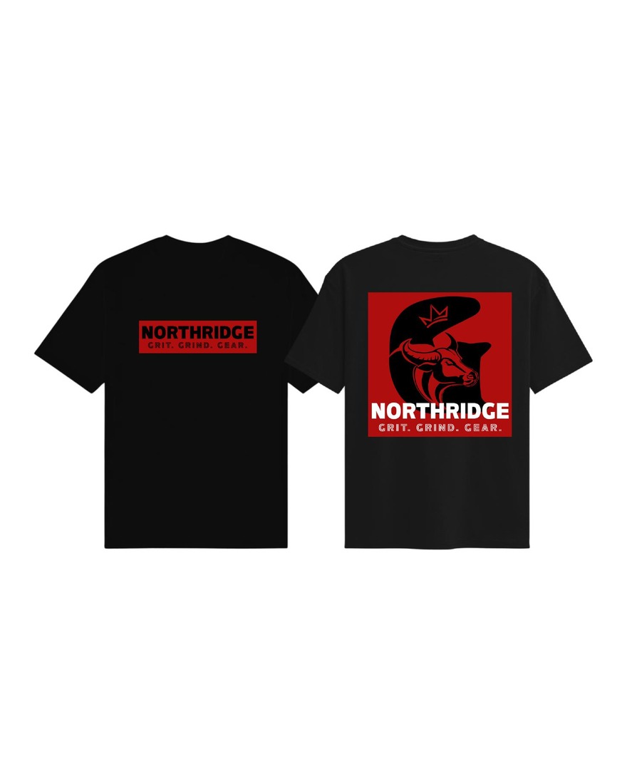 Northridge Oversized Shirt — Typography V2 — 5