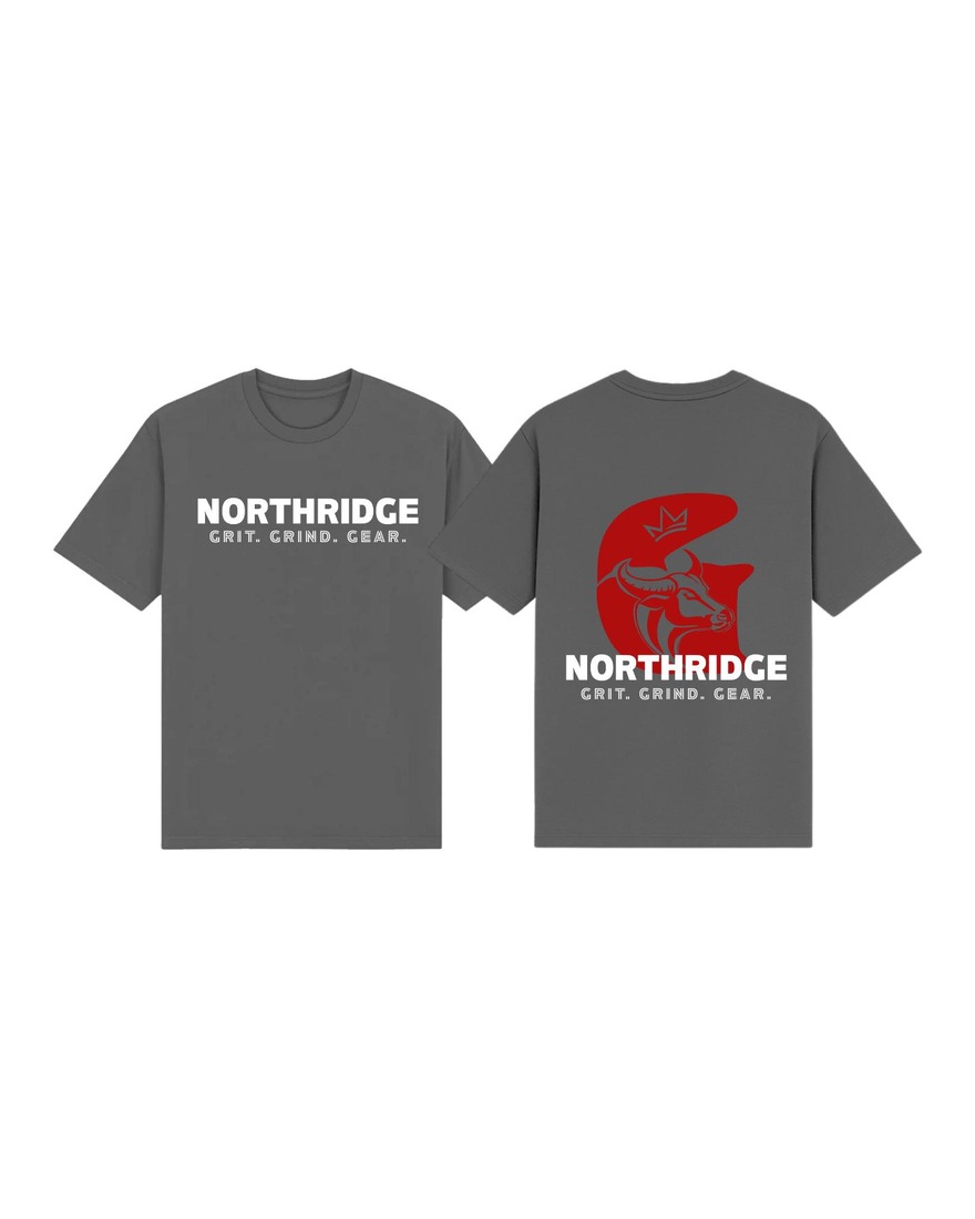 Northridge Oversized Shirt — Typography — 2