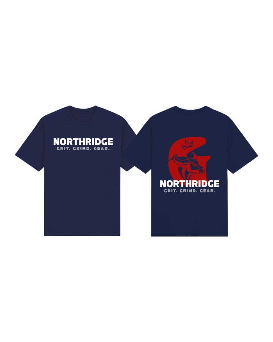 Northridge Oversized Shirt — Typography — 3