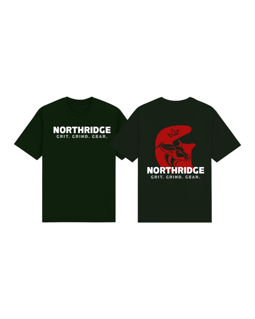 Northridge Oversized Shirt — Typography — 4