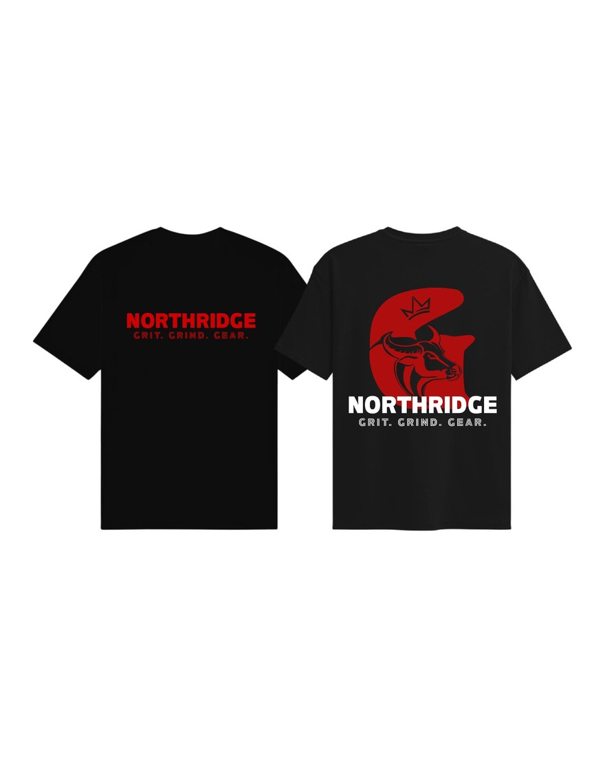 Northridge Oversized Shirt — Typography — 5