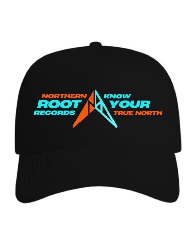 Records Brushed Hat — Black — 2