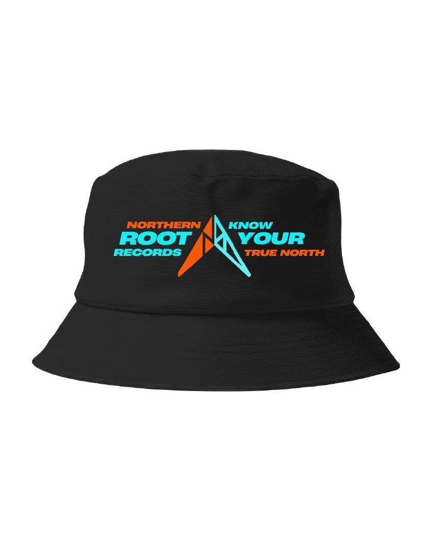 Records Bucket Hat — Black — 2