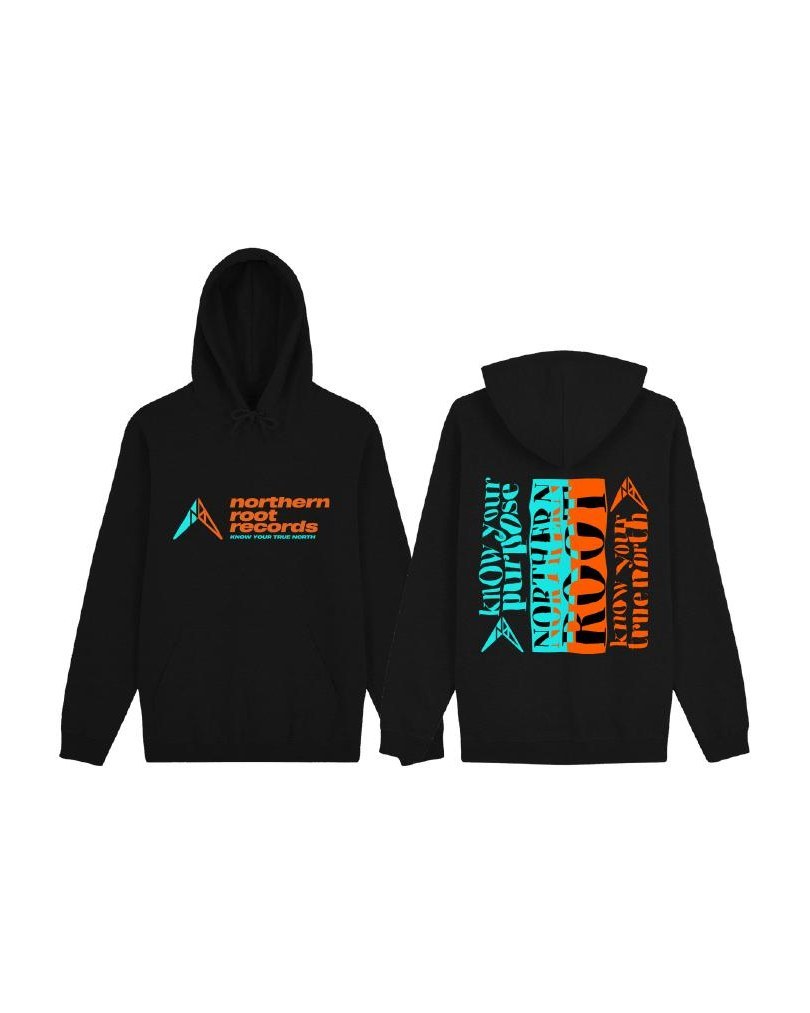 Records Hoodie โ Orange-Cyan (Special Edition) โ 1