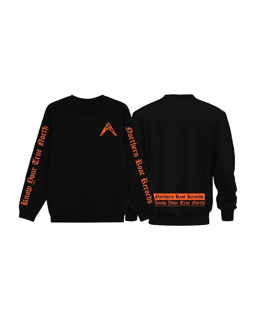 Records Sweatshirt โ Orange Gothic (Special Edition) โ 1