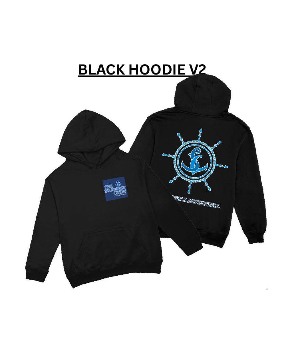 The SouthPort Crew Hoodie โ Sunset Voyage (V2) โ 1