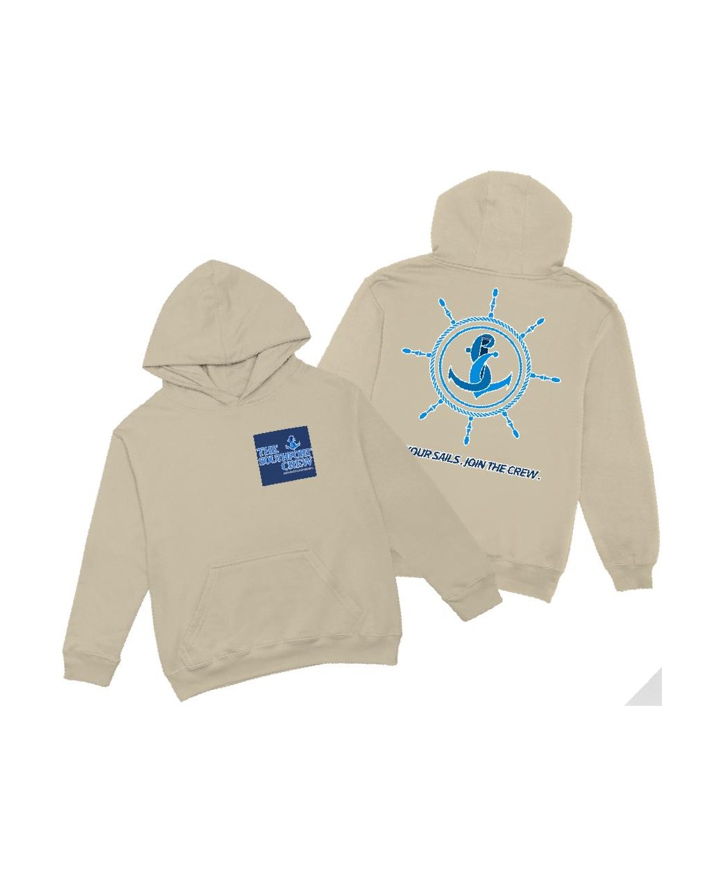 The SouthPort Crew Hoodie โ Sunset Voyage (V2) โ 3